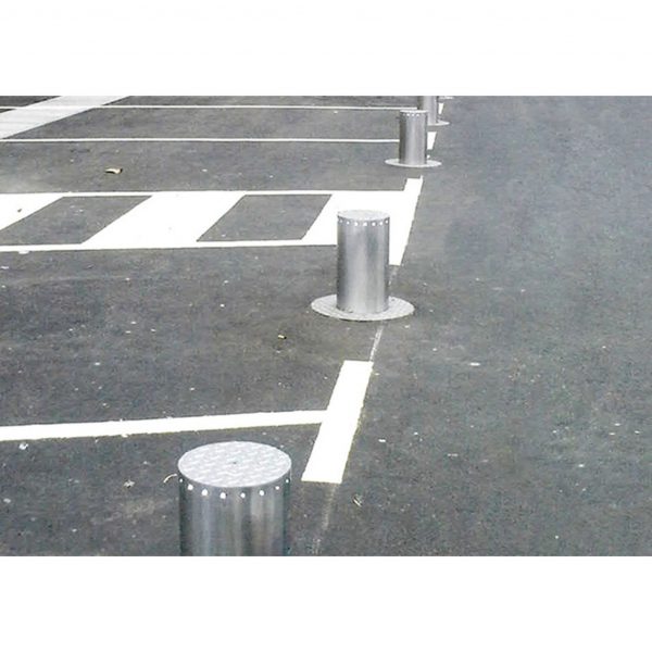 3 automatische Poller Parkplatz Sicherung